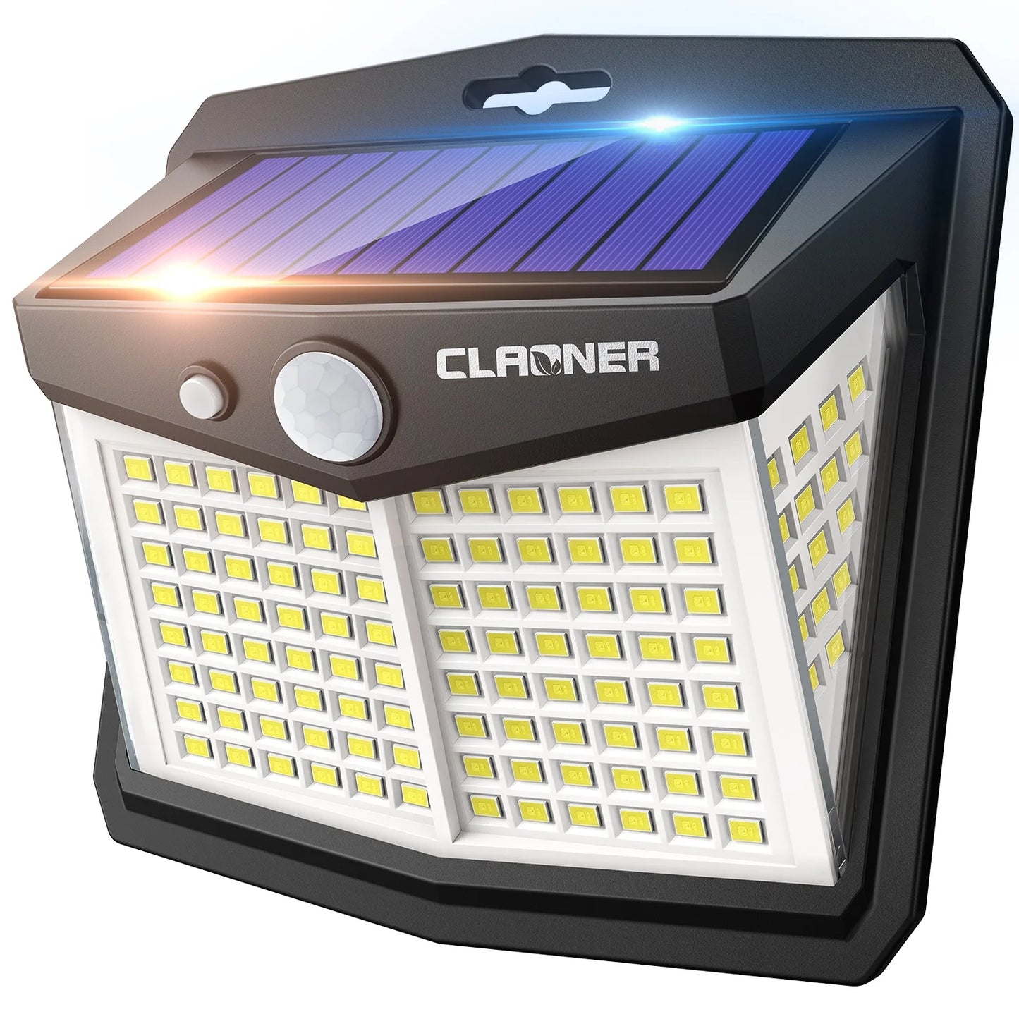 Solar Motion Lights Outdoor Waterproof, 270° Security Wall Lights 3 Lighting Modes Motion Sensor Outdoor Lights