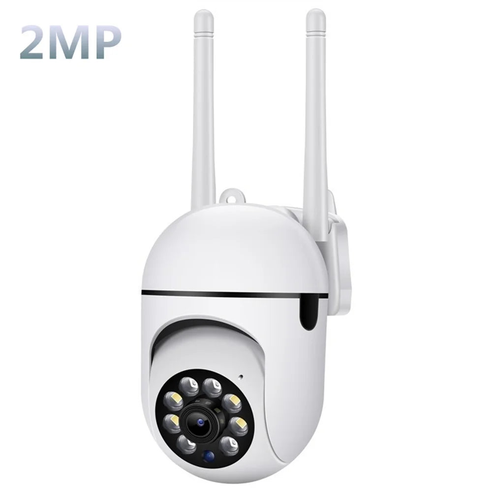 Advanced Wireless Security Camera System with 5G WiFi, Night Vision, Motion Detection, Auto Tracking, and Two-Way Audio