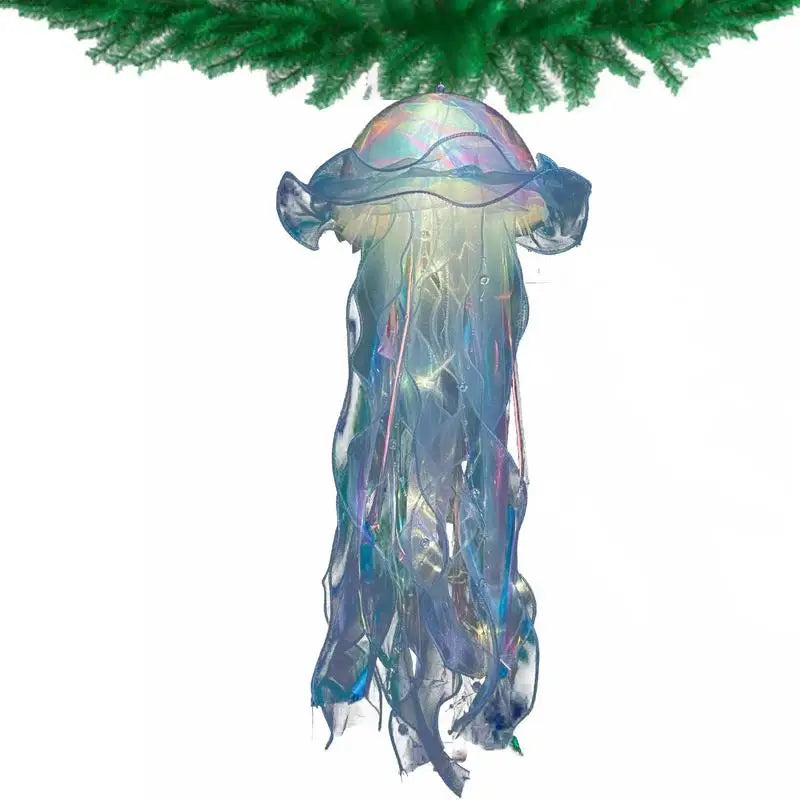 LED Jellyfish Light DIY Jellyfish Hang Lamp Atmosphere Decorative Lamp for Party Handmade Decorative Ball Lamp for Living Room
